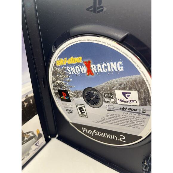 Ski-Doo Snow X Racing (PlayStation 2 PS2, 2007) CIB - TESTED - Picture 7 of 9